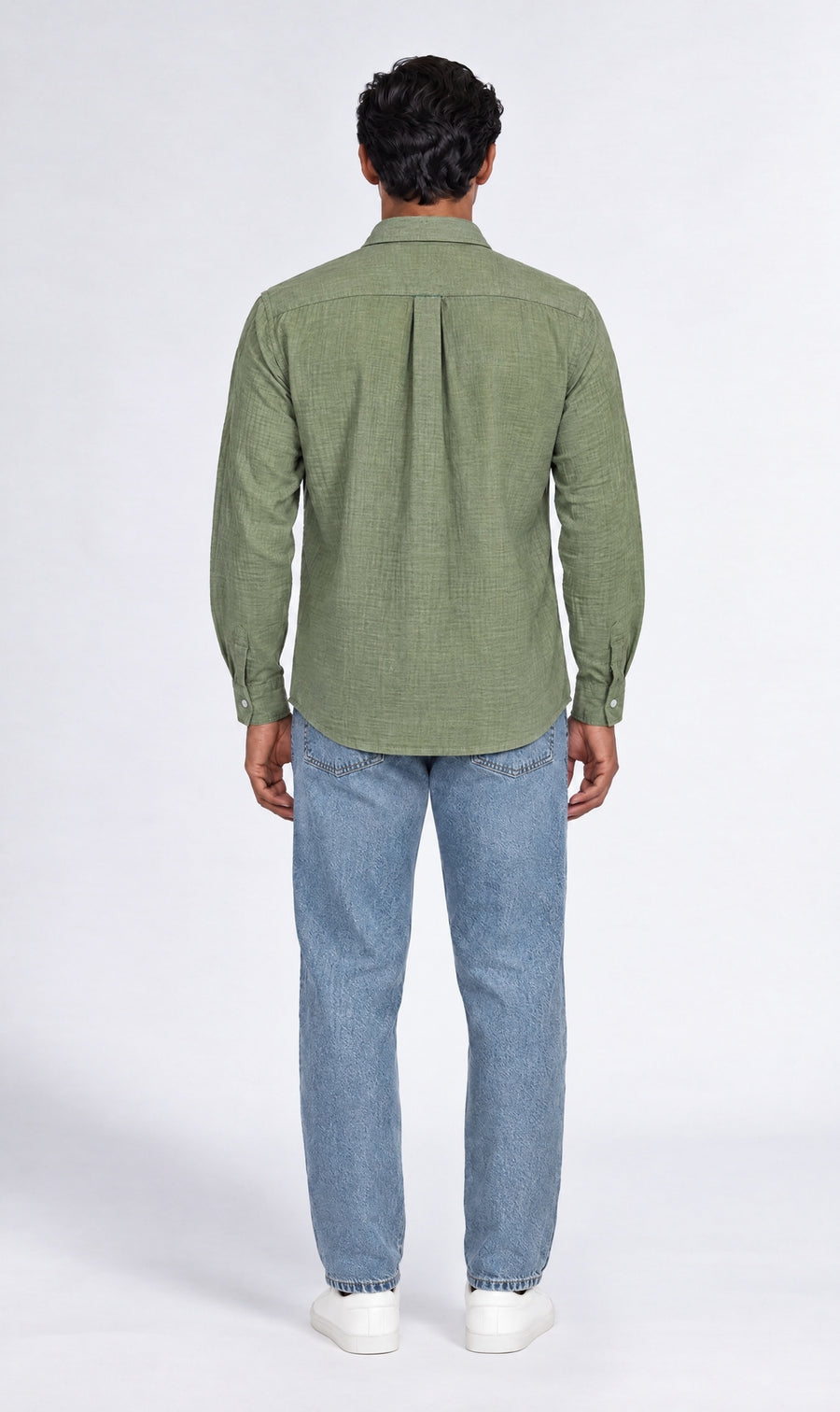 Basil Gauze Shirt