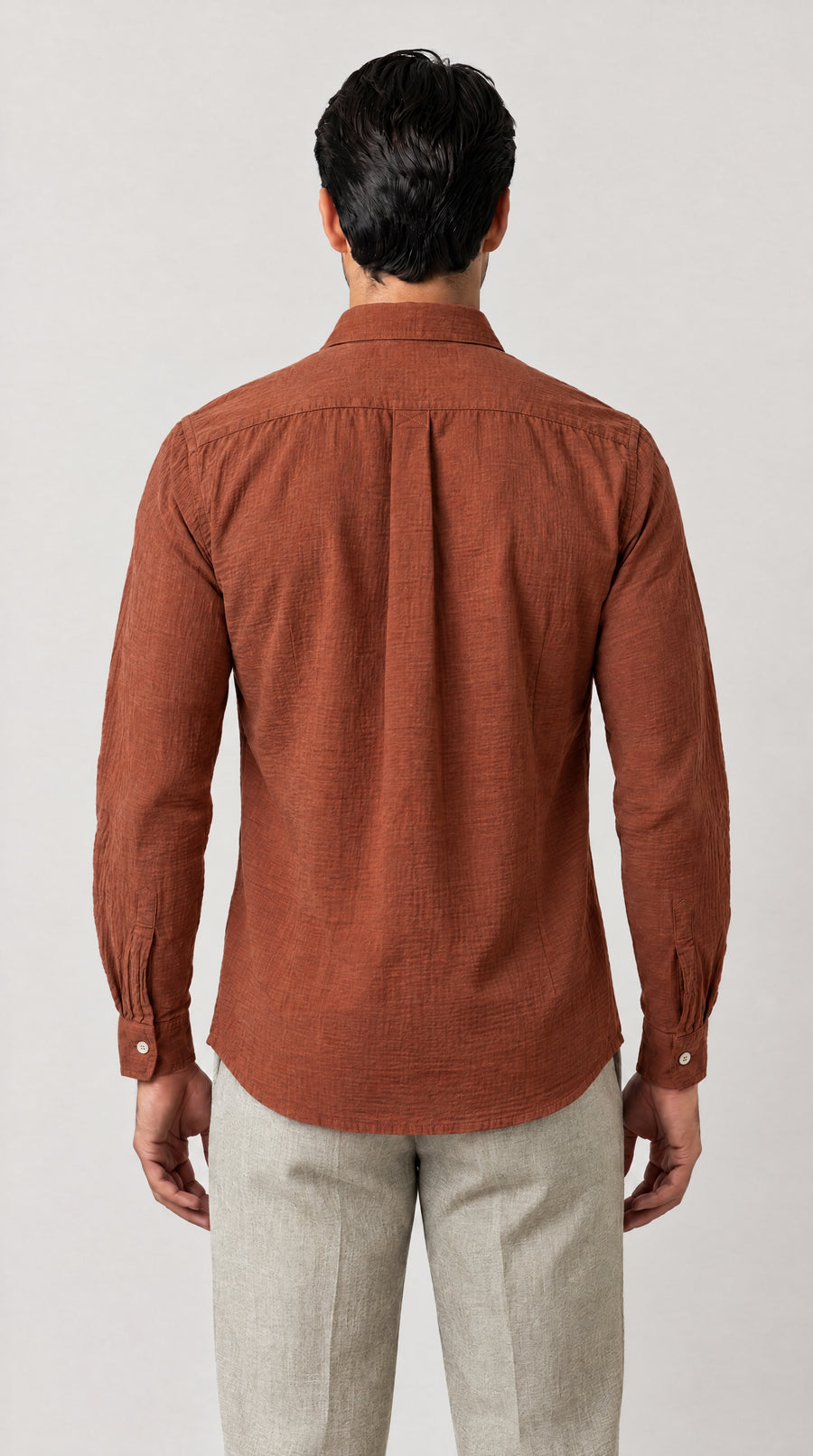 Rust Gauze Shirt