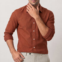 Rust Gauze Shirt