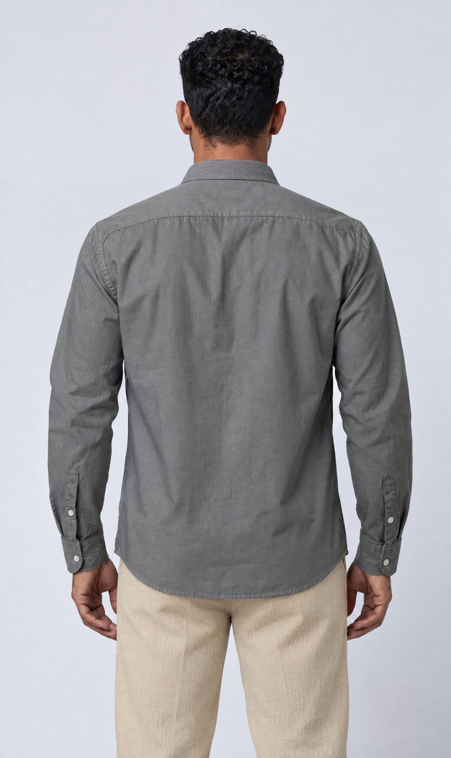 Slate Linen Cotton Shirt