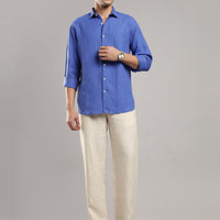 Sora Linen Shirt – full-length view