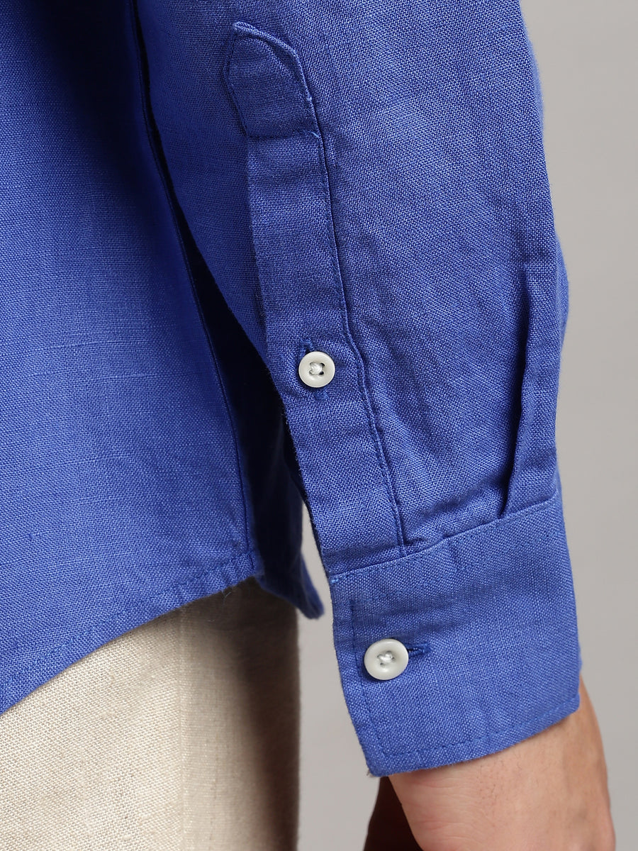 Sora Linen Shirt – cuff detail
